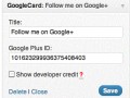 Esmaeil.Net  » چگونه پروفایل گوگل پلاس خود را در وردپرس نمایش دهیم؟