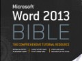 Word ۲۰۱۳ Bible - دانلود رایگان کتاب