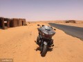 موتورسوار معروف به گریزلی در حال ثبت دور زدن دنیا در ۱۰۰ روز!
