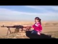 دختر خردسال که ادعا کرد ۴۰۰ داعشی را کشته است   فیلم