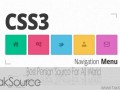 دانلود سورس منوی Colorful CSS۳ Animated| تک سورستک سورس