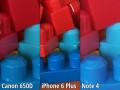 مقایسه ی آیفون ۶ پلاس ،گلکسی نوت ۴ و دوربین DSLR با یکدیگر