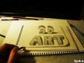 نقاشی های حیرت آور سه بعدی(۳D) با مداد و ذغال