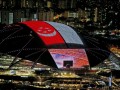 بزرگترین استادیوم جهان با سقف LED