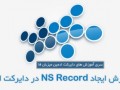 ایجاد NS Record در دایرکت ادمین