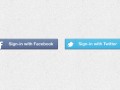 دانلود دکمه لایه باز ورود به فیسبوک و تویتر | PSD.IrTuts آموزش و دانلود فایل های فتوشاپ