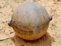 سقوط یک توپ مرموز و مشکوک فلزی در نامیبیا