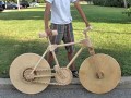 دوچرخه از جنس چوب هم ساخته شد