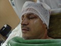 تصاوبر علی دایی بعد از تصادف در بیمارستان