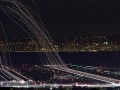 ///عکس های فوق العاده از ترافیک هوایی در شب///