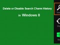 ویندوز۸ : چگونه تاریخچه جستجو را پاک کنم؟ : مجله اینترنتی دنیای فناوری