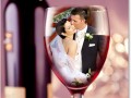 آموزش فتوشاپ -عكس عروس و داماد در گيلاس شراب | آی تی مگ