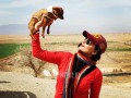 الناز شاکر دوست و سگش+عکس
