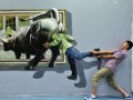 تصاویری از بهترین های نمایشگاه هنر نقاشی سه بعدی در چین