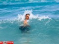وقتی اوباما برهنه در تعطیلات شنا می کند+عکس