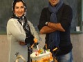 پژمان جمشیدی و مهناز افشار در جشن تولد مرجانه گلچین