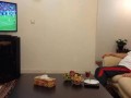 تصویر رئیس جمهور هنگام تماشای بازی تیم ملی فوتبال ایران با نیجریه