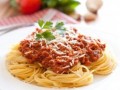 اسپاگتی با گوشت چرخ کرده