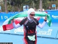 حضور زن ایرانی با حجاب در مسابقات سه گانه کانادا/عکس | نسیم روز