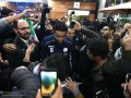 بازگشت تیم ملی فوتبال به ایران   عکس