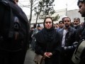 حضوری یکی از بازیگران زن در مراسم ختم مادر احمدی نژاد - هنره