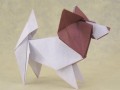 آموزش ساخت اوریگامی سگ پاپیلون | صنایع دستی هورسان