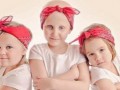 اراده تحسين برانگيز سه دختربچه سرطاني   تصاوير خبرساز آنها | گردونك