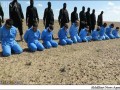 داعش ۱۰ مرد عراقی را اعدام کرد/ تغییر رنگ لباس قربانیان داعش   عکس