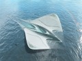 طراحی منحصر بفرد شهر شناور روی آب از ژاک روژیر! | میهن بنا