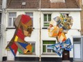 خلق آثار زیبا بر نمای ساختمانها توسط هنرمند بلژیکی! | میهن بنا