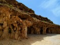 غار سنگ اِشکن جهرم، بزرگ ترین غار دست ساز ایران تصاویر
