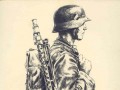 تصاویر هنری از مردان و سلاح های ارتش آلمان در طول جنگ جهانی