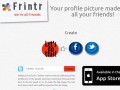 با عکس دوستانتان تصویر پروفایل خود را بسازید frintr.com وبلاگ ایده بکر