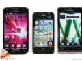 مقايسه گوشي‌هاي Apple iPhone ۴S، Motorola DROID BIONIC، Samsung Galaxy S I I
