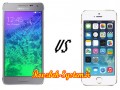 بررسی و مقایسه‌ی کامل گوشی موبایل Samsung Galaxy Alpha و iPhone ۵s / روزبه سیستم