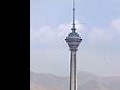 ورزشكار مشهدي جفت‌پا از برج میلاد بالا رفت