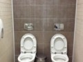 توالت‌های دو قلو در محل برگزاری المپیک زمستانی روسیه! +عکس