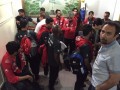 باز هم معطلی و خشم ملی‌پوشان در فرودگاه   عکس