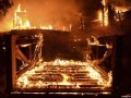 عکس‌های حیرت‌انگیز از آتش سوزی در جنگل‌های کالیفرنیا